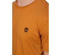 Timberland T-shirt à logo TFO 0A2ED2 – teint en pièce, manches courtes – Taille M