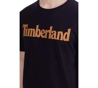 Timberland - T-shirt noire avec logo imprimé - Homme - Tops - Noir - Taille: 3XL