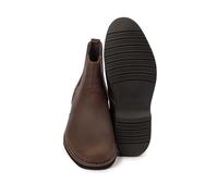 Timberland Homme Woodhull Chelsea Basic Bottine, Dark Brown Full Grain, 45 EU