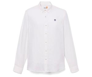 Timberland - Mill Brook Linen Shirt - Chemise - L - white