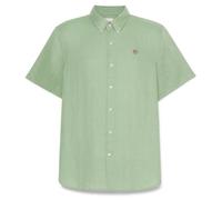 Timberland - Mill Brook Linen Short Sleeve Shirt - Chemise - S - green bay