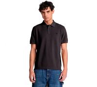 Timberland Millers River Pique Short Sleeve Polo Noir L Homme