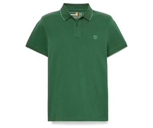 Timberland - Millers River Printed Neck S/S Polo - Polo - XXL - pineneedle