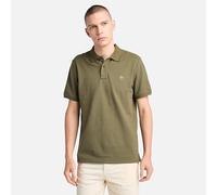 Vêtements Timberland Millers River Pique Short Sleeve Polo pour Homme S Vert