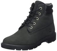 Timberland Mixte enfant 6 Inch Wr Basic (Junior) Bottine, Noir, 36 EU