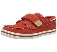 Timberland Mixte Enfant Casco Bay H&L Mocassins, Rouge-Rouge, 30.5 EU