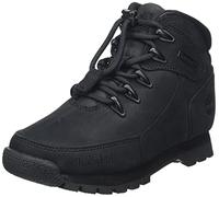 Timberland Mixte enfant Euro Rock (Junior) Bottine Chukka, Noir, 36 EU