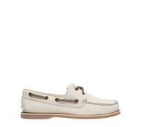Timberland - Mocassin Bateau Classique en Nubuck - Homme - Chaussures - Blanc - Taille: 40 1/2 EU