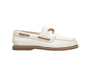 Timberland - Mocassin Classique - Femme - Chaussures - Blanc - Taille: 36 EU