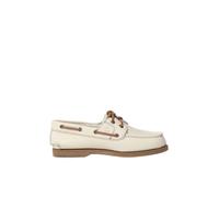 Timberland - Mocassins Classiques en Cuir - Femme - Chaussures - Blanc - Taille: 37 EU