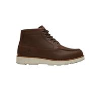 Timberland - Mocassins montants en cuir - Britton Mills Mid Lace Up Chukka Boot Dark Brown Full Grain en Cuir - Taille 9,5 US - Marron Marron 9,5 US