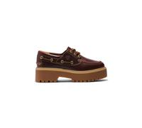 Timberland Chaussures Stone Street Boat grenat femme Taille 38