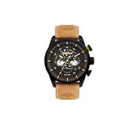 Timberland Montre à Quartz analogique pour Homme avec Bracelet en Cuir TDWGF2100602