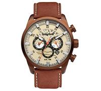 Timberland Montre à Quartz analogique pour Homme avec Bracelet en Cuir TDWGF2100604