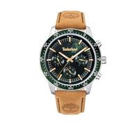 Timberland Montre analogique à Quartz pour Homme avec Bracelet en Cuir TDWGF0029001, Vert
