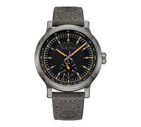 Timberland Montre analogique à Quartz pour Homme avec Bracelet en Cuir TDWGF2231003, Noir, Moderne