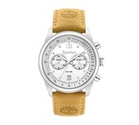 Timberland - Montre Fonction Northbridge - Quartz Mouvement de Montre - Largeur du boîtier: 45 mm - Acier Inoxydable - White - 5 ATM
