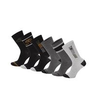 Timberland Multi Logo Crew Giftable, coffret cadeau avec paires de chaussettes, TB0A5ZBE, multicolore, 39-43