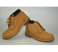 Timberland Nellie Double Bottines Chukka Imperméables Nubuck Jaune 23399