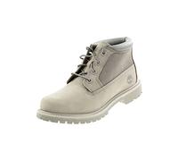 Timberland Nellie Leather and Suede Non-Waterproof, Bottes Chukka Femme, Gris (Steeple Grey), 41.5 EU