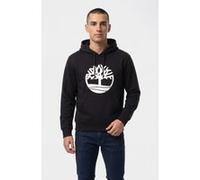 Timberland Northwood Tree Logo Bb Hoodie Black/white Taille: L | Sweatshirts à capuche Outlet | Homme | Le Noir