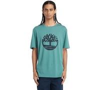 Timberland Northwood Tree Logo Short Sleeve Tee Sea Pine Taille: M | T-shirts avec imprimés Outlet | Homme |