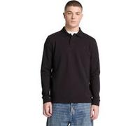 Timberland Oyster River Chest Logo Ls Polo Regular Black Taille: L | Manches longues Outlet | Homme | Le Noir