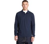 Timberland Oyster River Chest Logo Ls Polo Regular Dark Sapphire Taille: L | Manches longues Outlet | Homme | Bleu