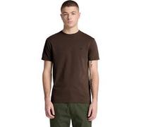 Timberland Oyster River Chest Logo Ss Tee Slim Mole Taille: XXL | T-Shirts Outlet | Homme