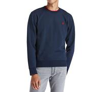 Timberland Oyster River Tfo Logo brossé sur la poitrine, Manches longues, Chili Oil-App, Sweat-shirt Homme, XXL