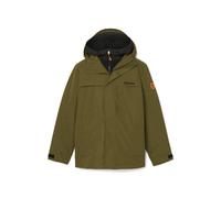TIMBERLAND Parka mi-saison vert chiné / orange / noir, Taille S
