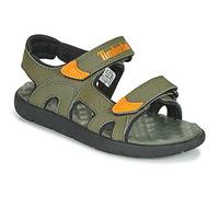 Timberland Perkins Row 2-Strap, Sandales Bout Ouvert Mixte Enfant, Vert (Verde (Grape Leaf) Tb0a23sya581), 31 EU