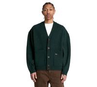 Timberland - Phillips Brook Wool Blend Speckle Yarn - Gilet Chicory Coffee Heather - S