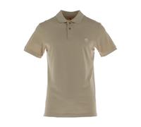 Timberland - Polo Stretch Manches Courtes Millers River Timberland - Homme - Tops - Beige - Taille: S