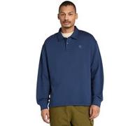 Timberland TB0A5MDZ Sweat-shirt d'hiver style polo pour homme, bleu, L