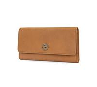 Timberland Leather RFID Flap Wallet Clutch Organizer, Portefeuille Femme, Blé (Nubuck), Taille Unique