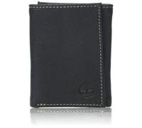 Timberland Portefeuille à Trois Volets en Cuir véritable avec Blocage RFID pour Homme, Noir, Taille Unique