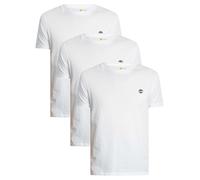 Timberland Pour des hommes Lot de 3 t-shirts slim Dunstan River, blanc
