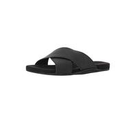 Timberland Homme Seaton Bay Cross Strap Slide Sandales, Noir Black Leather, 41.5 EU