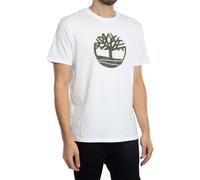 Timberland Pour des hommes T-shirt avec logo camouflage, blanc