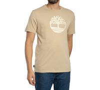 Timberland T-shirt KENNEBEC RIVER TREE LOGO SHORT-SLEEVE TEE in Beige EU L