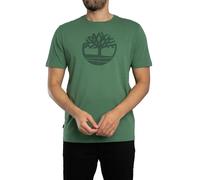 Timberland, Homme, Tops, Vert, Taille: L Kennebec River Tree Logo Short-Sleeve T-Shirt