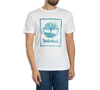 Timberland Pour des hommes T-shirt avec logo Water Stack, blanc
