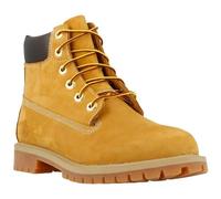Timberland 6 in Premium Waterproof, Bottes & Bottines Classiques Mixte Enfant, Jaune (Wheat Nubuck), 39 EU