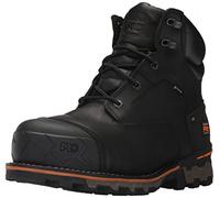 Timberland PRO Boondock Chaussures de construction et industrielles pour homme, 15,2 cm, bout composite imperméable, cuir pleine grain, noir, 11 M US, Noir, 45 EU