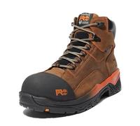 Timberland PRO Bosshog Bottes de travail imperméables pour homme 15,2 cm, Marron/orange - Nouveau modèle 2024, 8.5 Wide