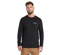 Timberland PRO Core Refelctive Pro Logo T-shirt à manches longues pour homme, noir, Taille M