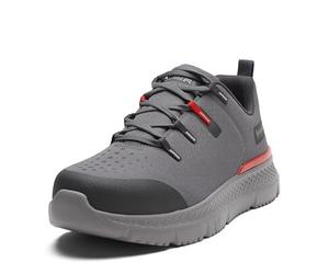 Timberland Pro Intercept Industrial Athletic Chaussures de Travail pour Homme, Gris/Rouge, 41.5 EU