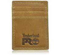 Timberland PRO Leather Front Pocket Wallet with Money Clip Accessoire, blé, Taille Unique Homme