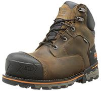 Timberland PRO Men's 6 inch Boondock Soft Toe WP Industrial Work Boot,Brown Oiled Distressed Leather,11 M US